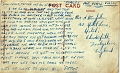 A P Stringfellow Forces Postcard Back